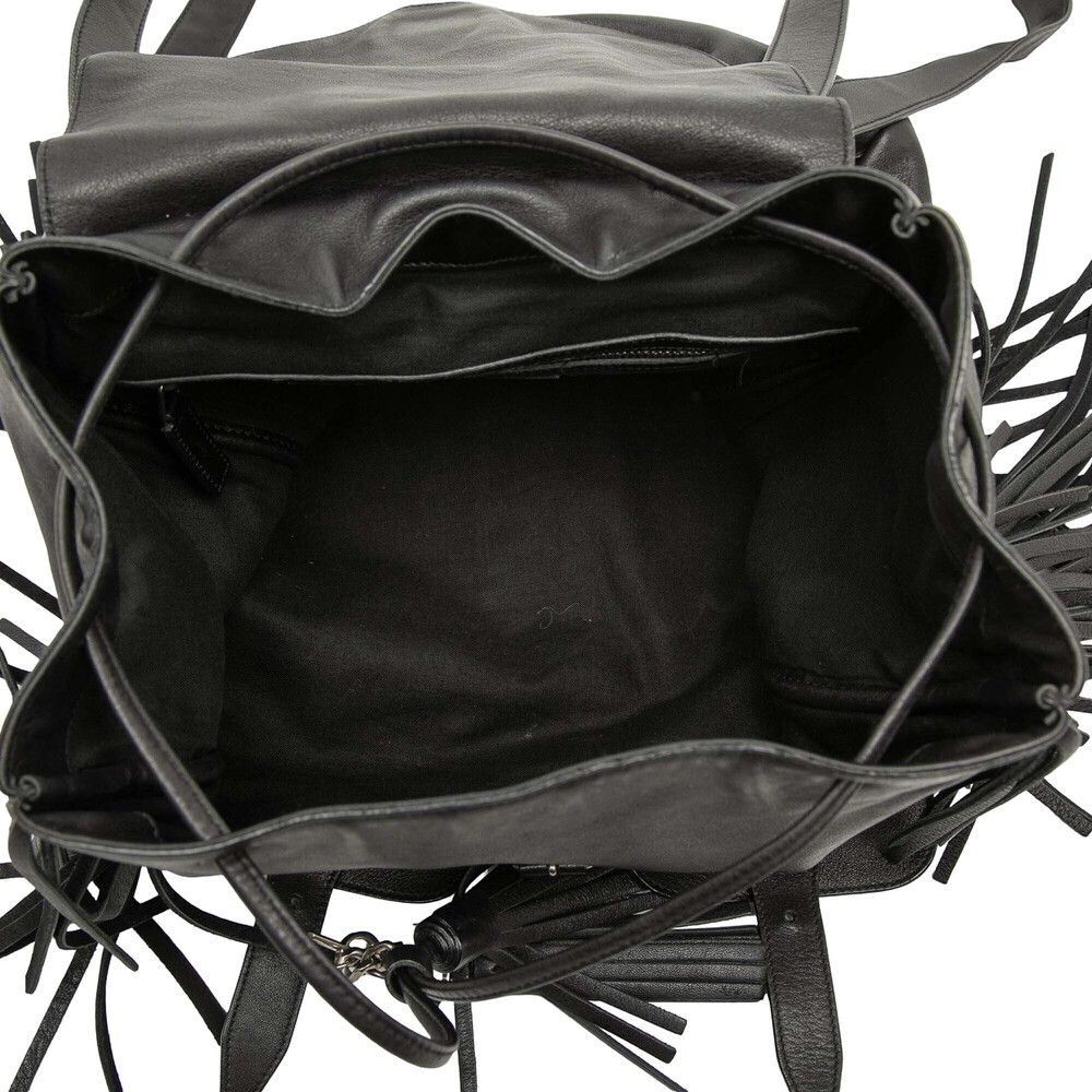 Pre-Loved Saint Laurent Calfskin Fringe Festival Backpack - Picture 4 of 8